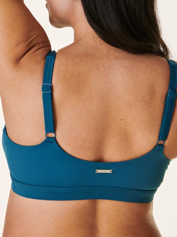 Bravado Designs Crossover Maternity & Nursing Swim Top Teal