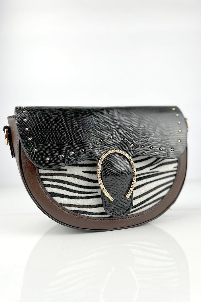 Bree Animal Print Hand Bag