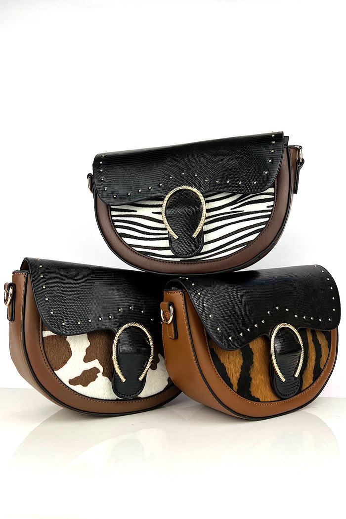 bree Animal Print Hand Bag