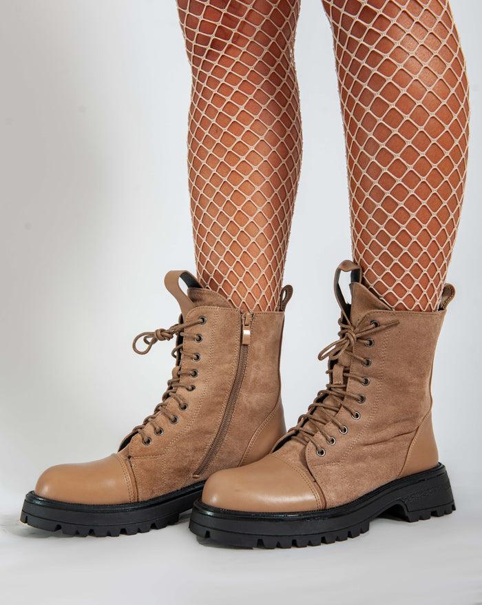 bree Ankle Boots Merry Scott - Beige