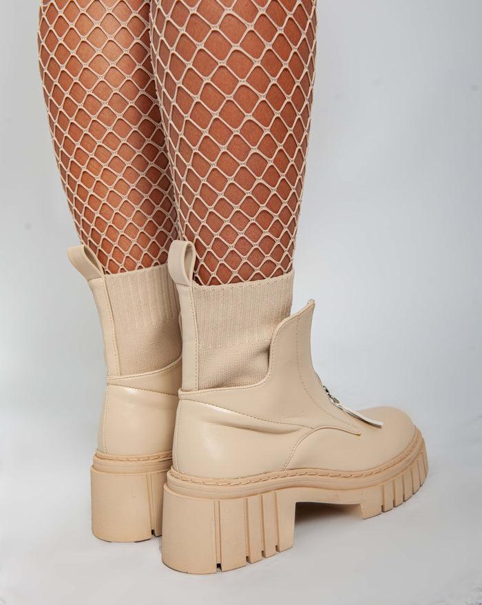 Bree Ankle Boots With Front Zip