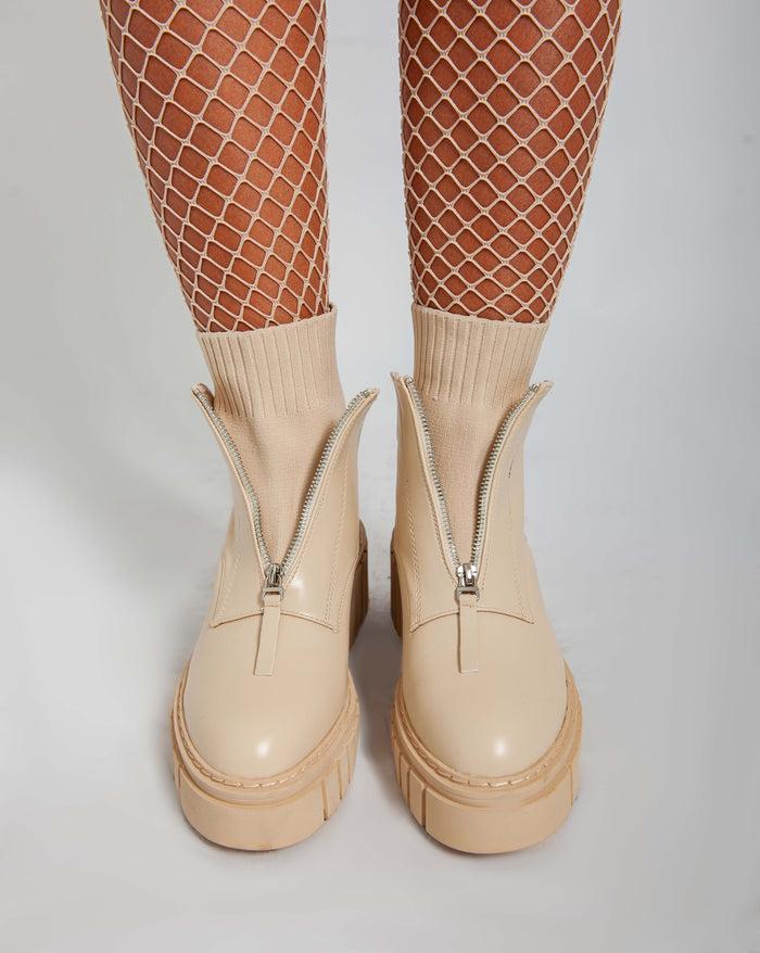 bree Ankle boots with front zip