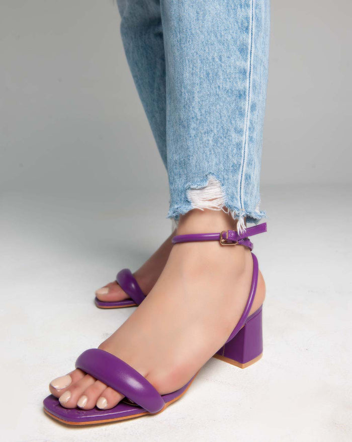 Bree Ankle Strap - Sandals - Purple