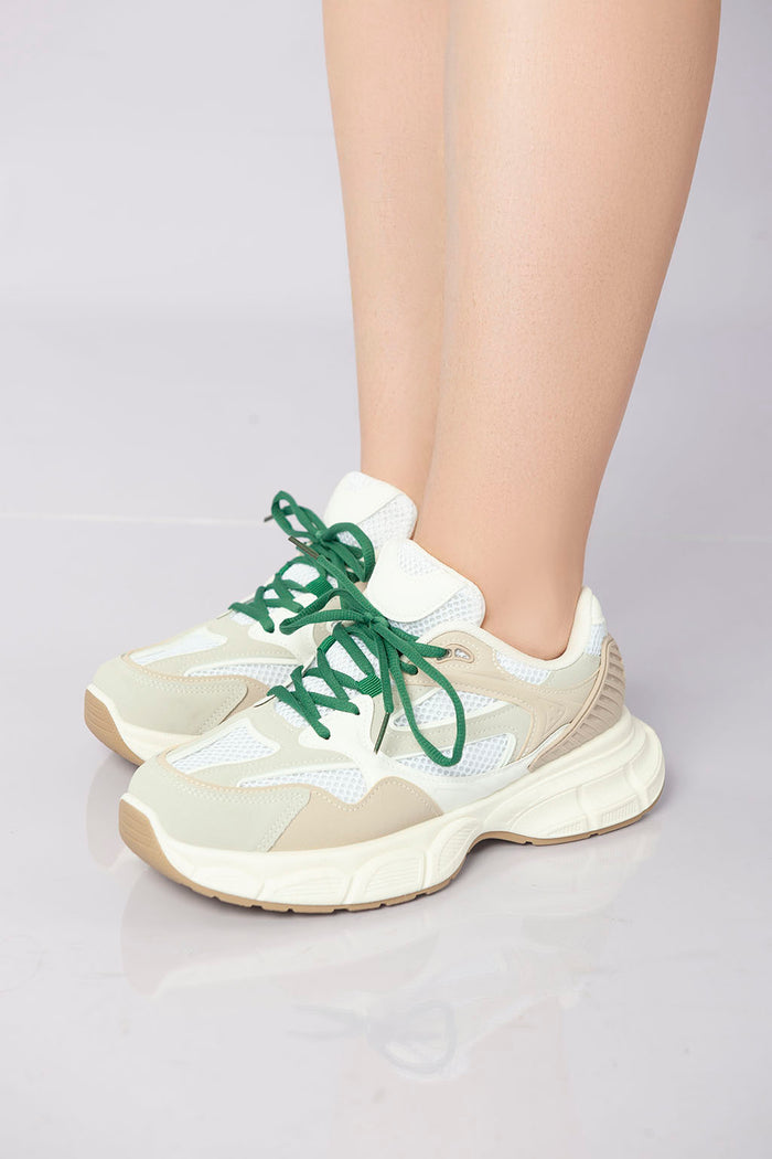 Bree Athletic Edge Performance Sneaker - Beige