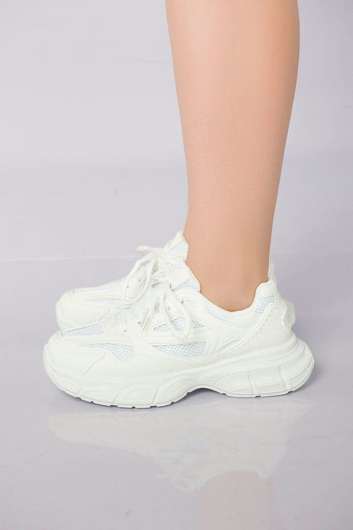 bree Athletic Edge Performance Sneaker - White