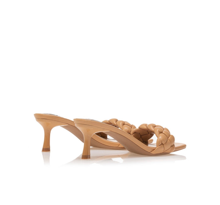 Bree Braided - Sandal Heels - Beige