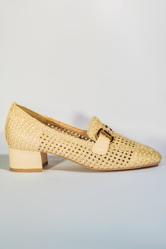 Bree Classic C Through Heels - Beige