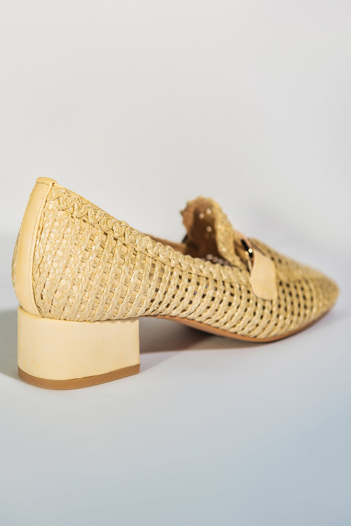 Bree Classic C Through Heels - Beige