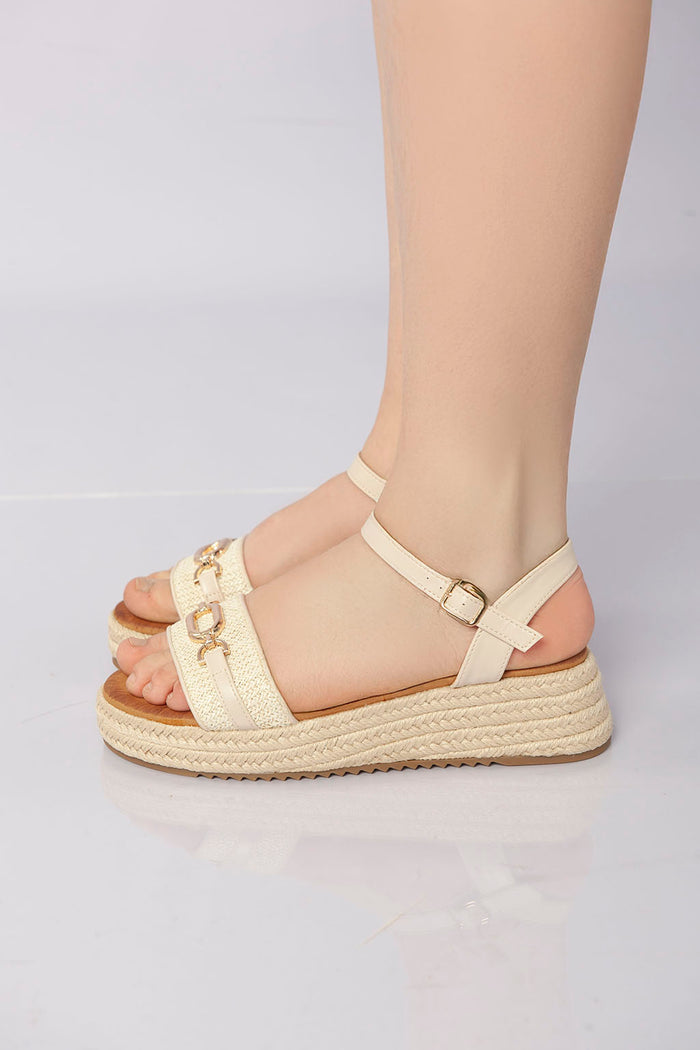 bree Coastal Luxe Flatform - Beige