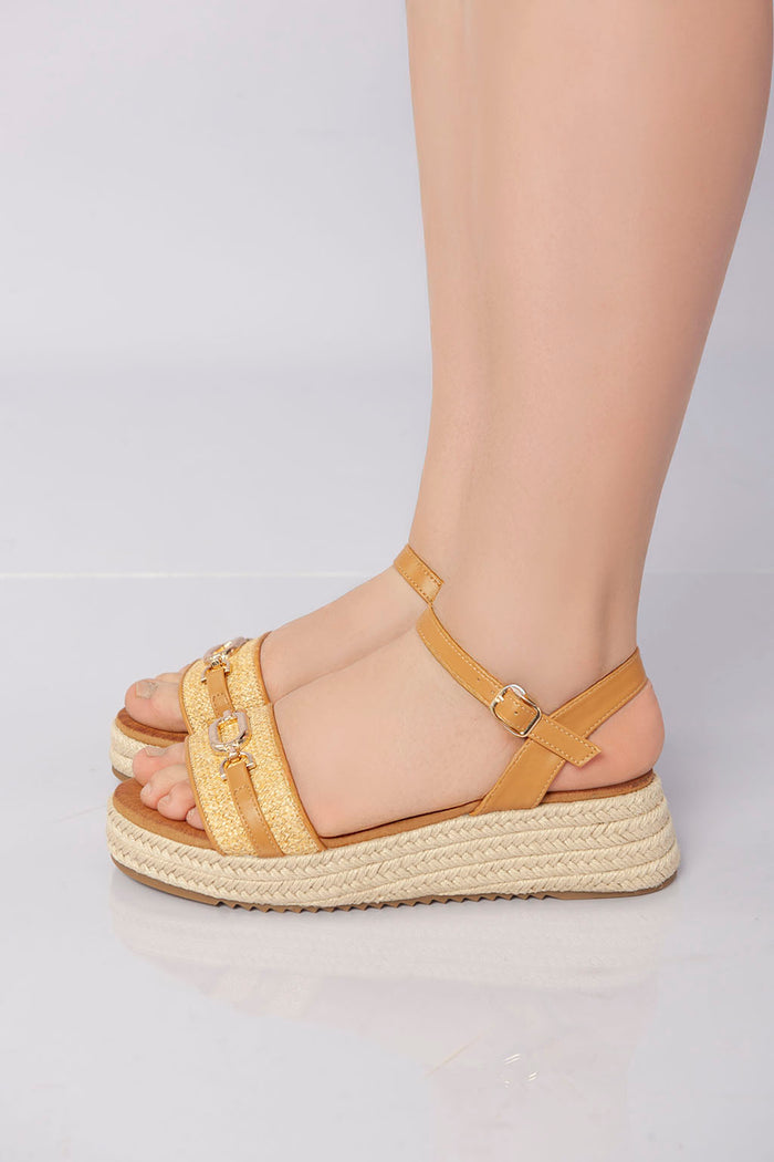 bree Coastal Luxe Flatform - Camel