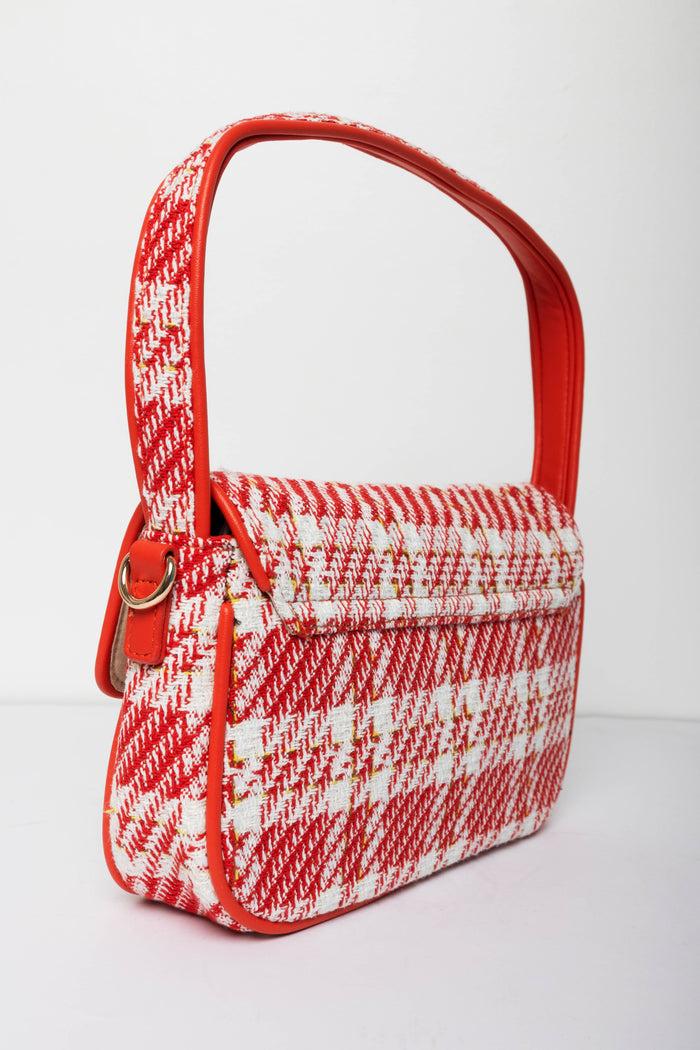 Bree Colorful Checks Hand Bag