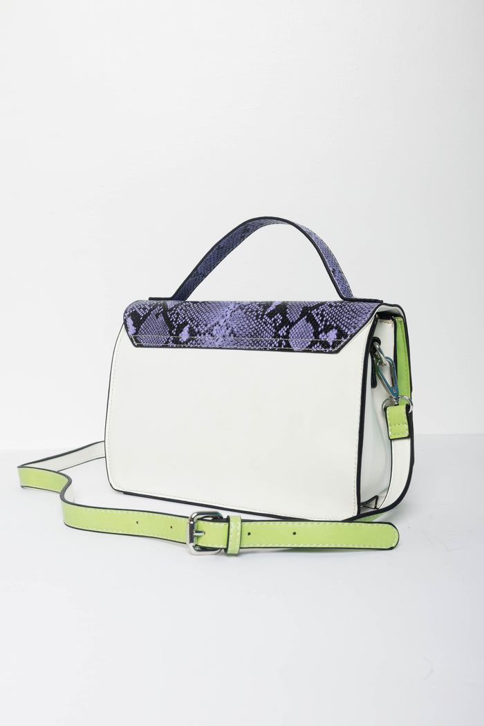 Bree Colorful Pyhton - Hand Bag