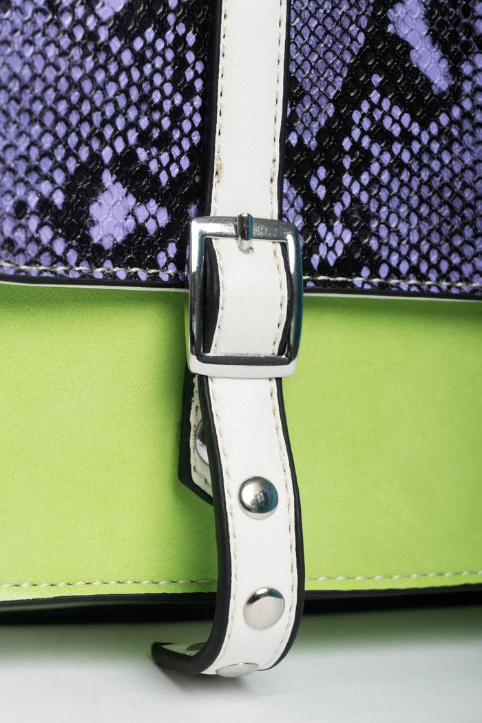 Bree Colorful Pyhton - Hand Bag