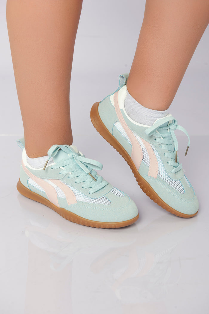 Bree Flex Mesh Sneakers - Blue