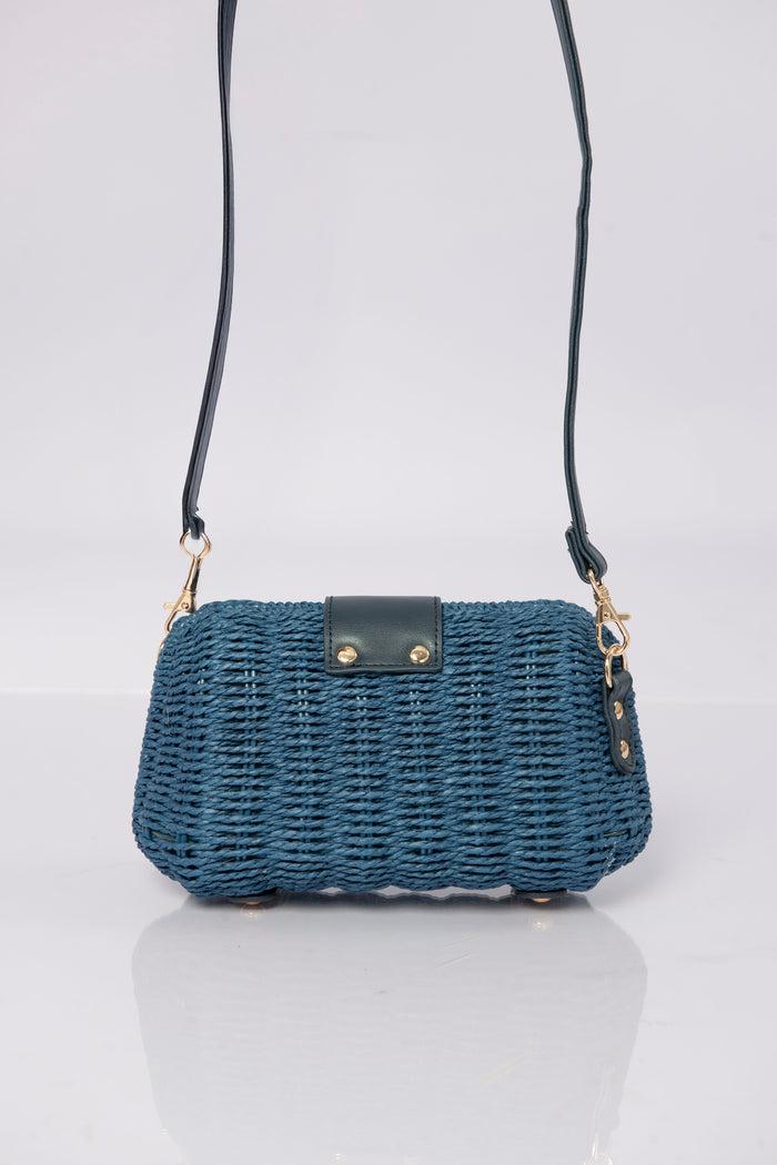 Bree Flora Bag - Blue
