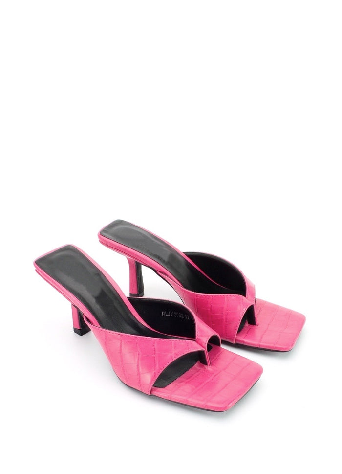 Bree Gene Sandal - Sandal Heels - Fushia