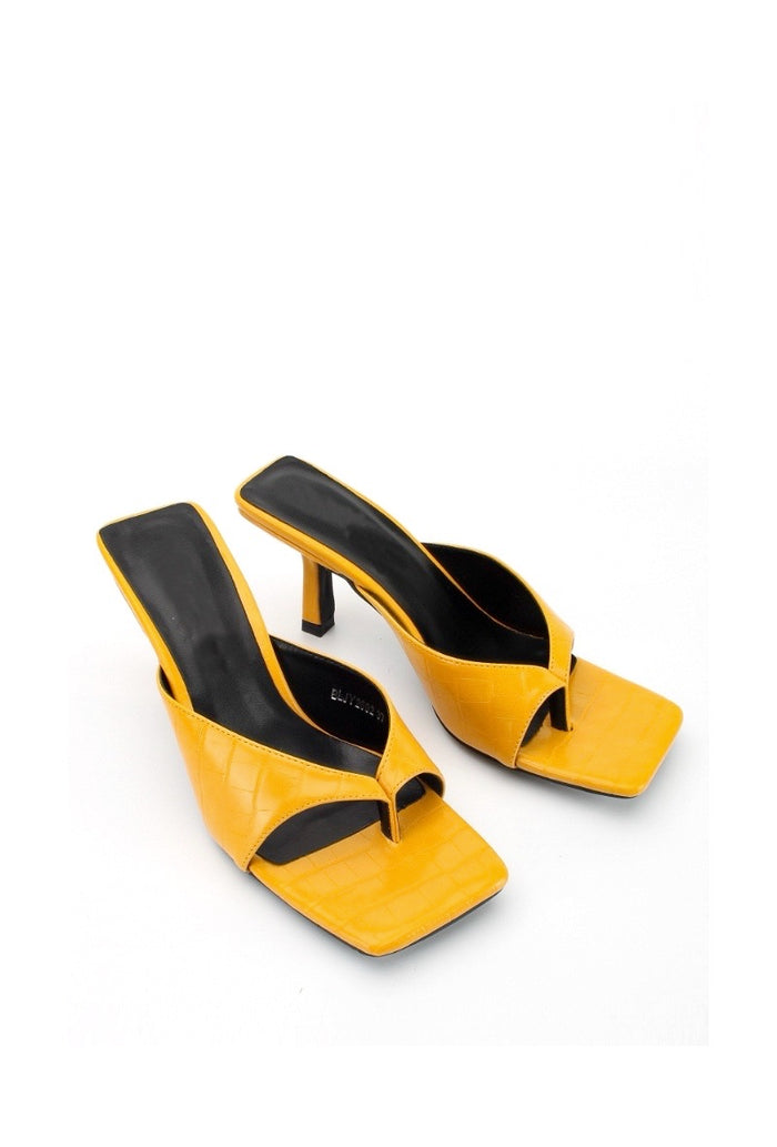 Bree Gene Sandal - Sandal Heels - Yellow