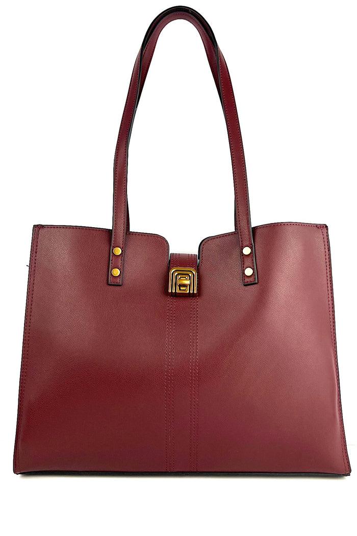 Bree Golden Lock Classic Hand Bag
