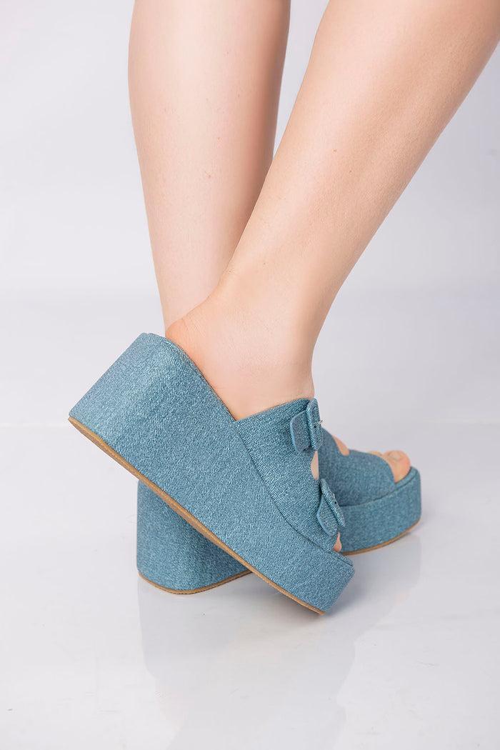 Bree Highstep Double Strap - Blue