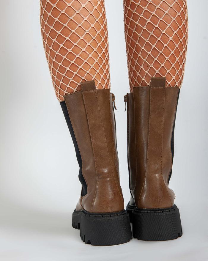 Bree Kate Chelsea Boots - Brown