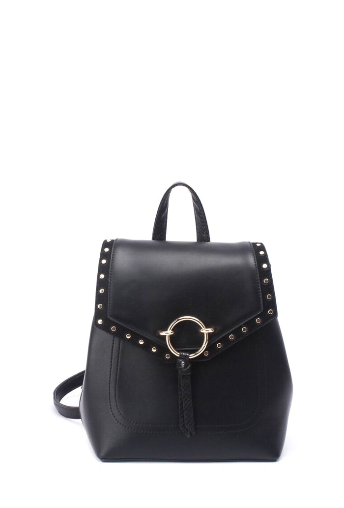 bree Kate leather backpack - Black