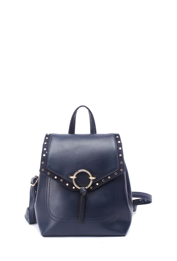 bree Kate leather backpack - Blue