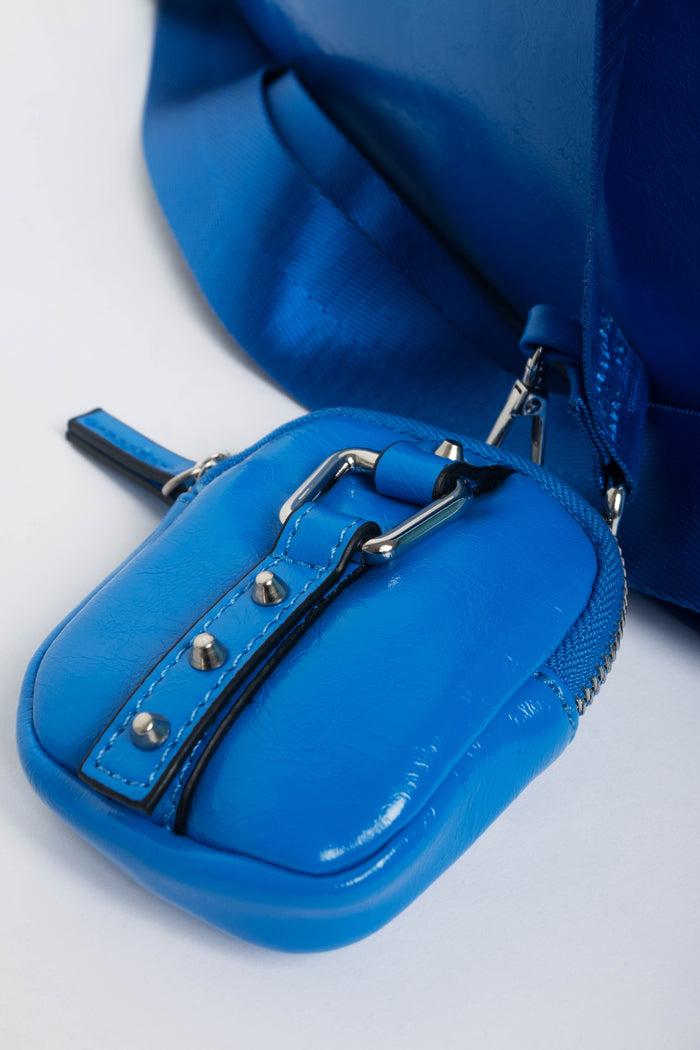 Bree Metallic Hand Bag With Pocket