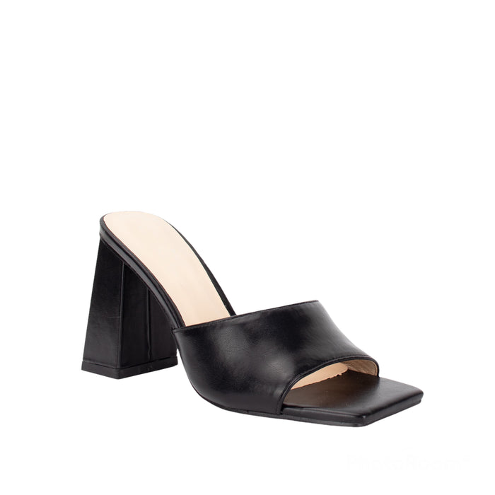 bree Moda block heel mules - Black