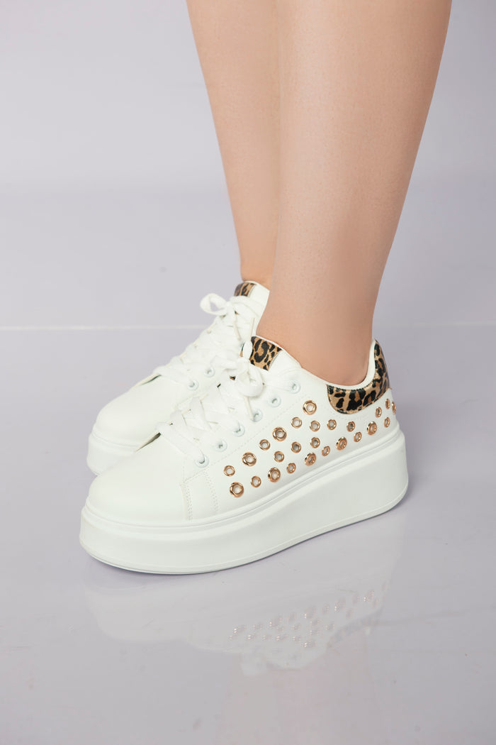 Bree Orbit Edge Platforms - Leopard