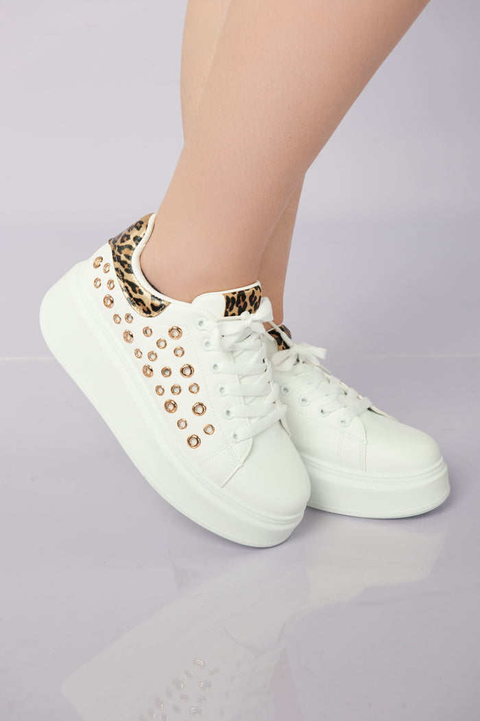 Bree Orbit Edge Platforms - Leopard