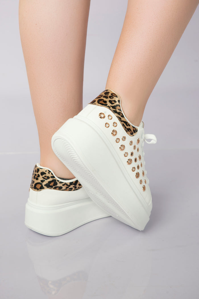 Bree Orbit Edge Platforms - Leopard