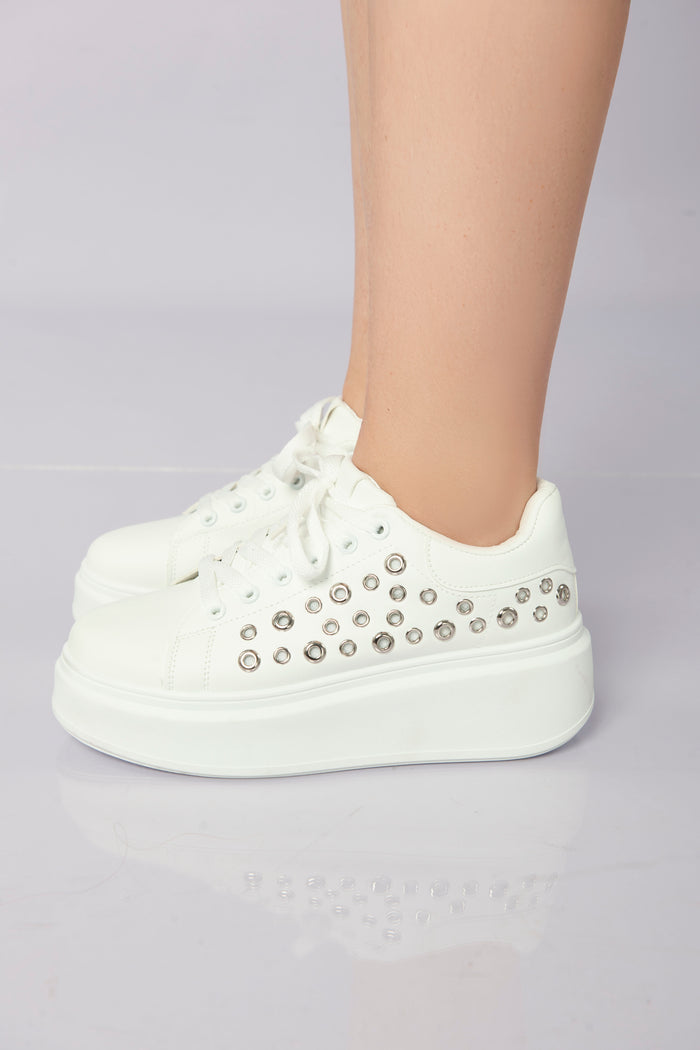 bree Orbit Edge Platforms - White