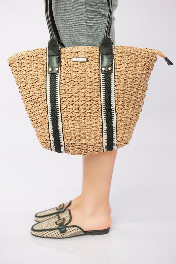 bree Palm Grove Carryall - Black