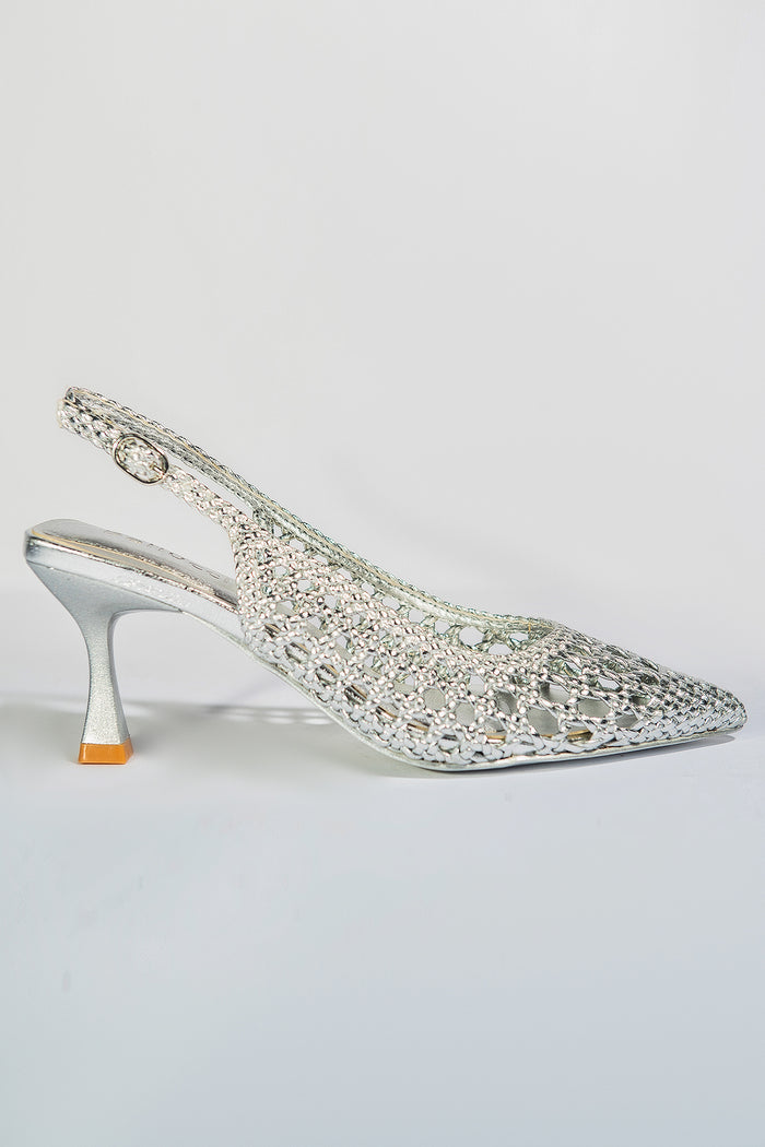 Bree Soiree C Heels - Silver