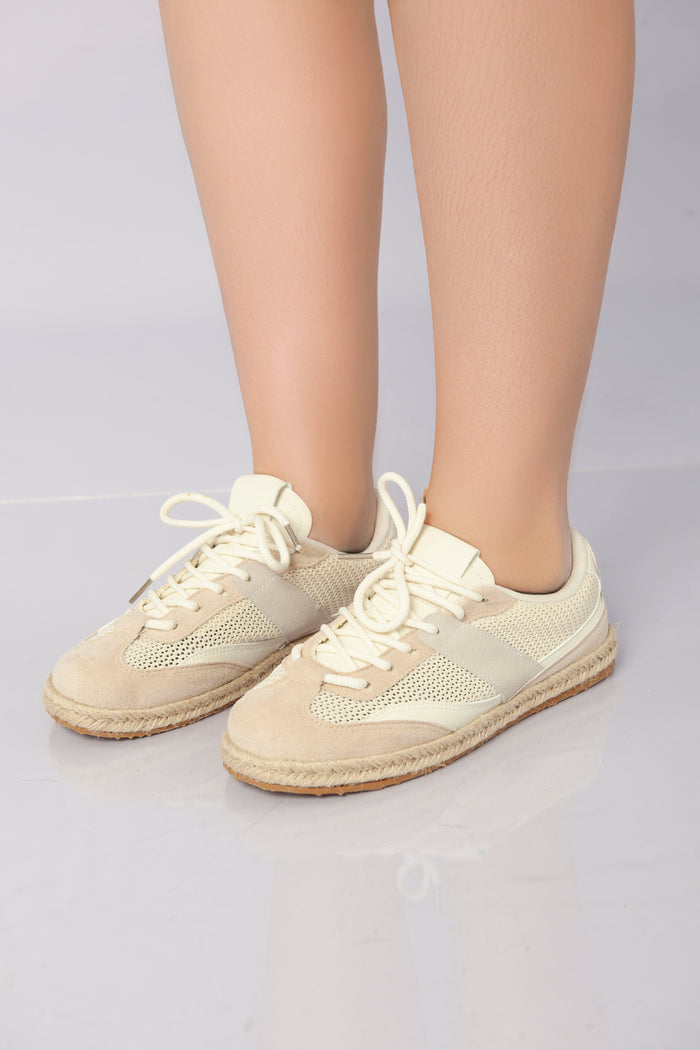 Bree Terra Loom Sneakers - Beige