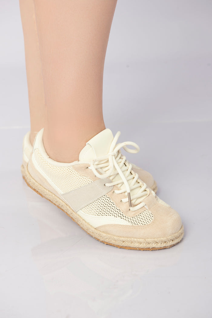 Bree Terra Loom Sneakers - Beige