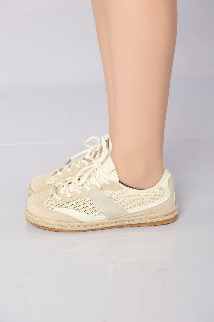 bree Terra Loom Sneakers - Beige