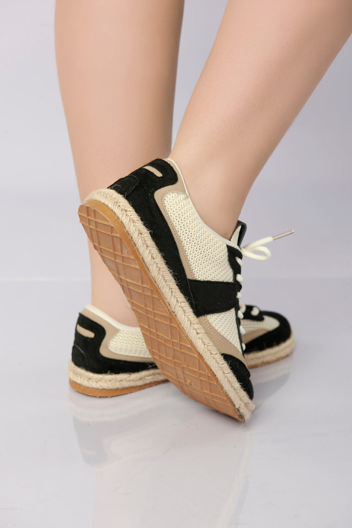 Bree Terra Loom Sneakers - Black