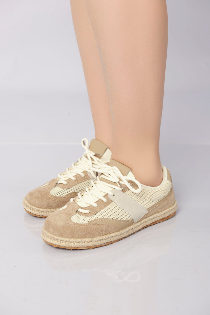 Bree Terra Loom Sneakers - Khaki