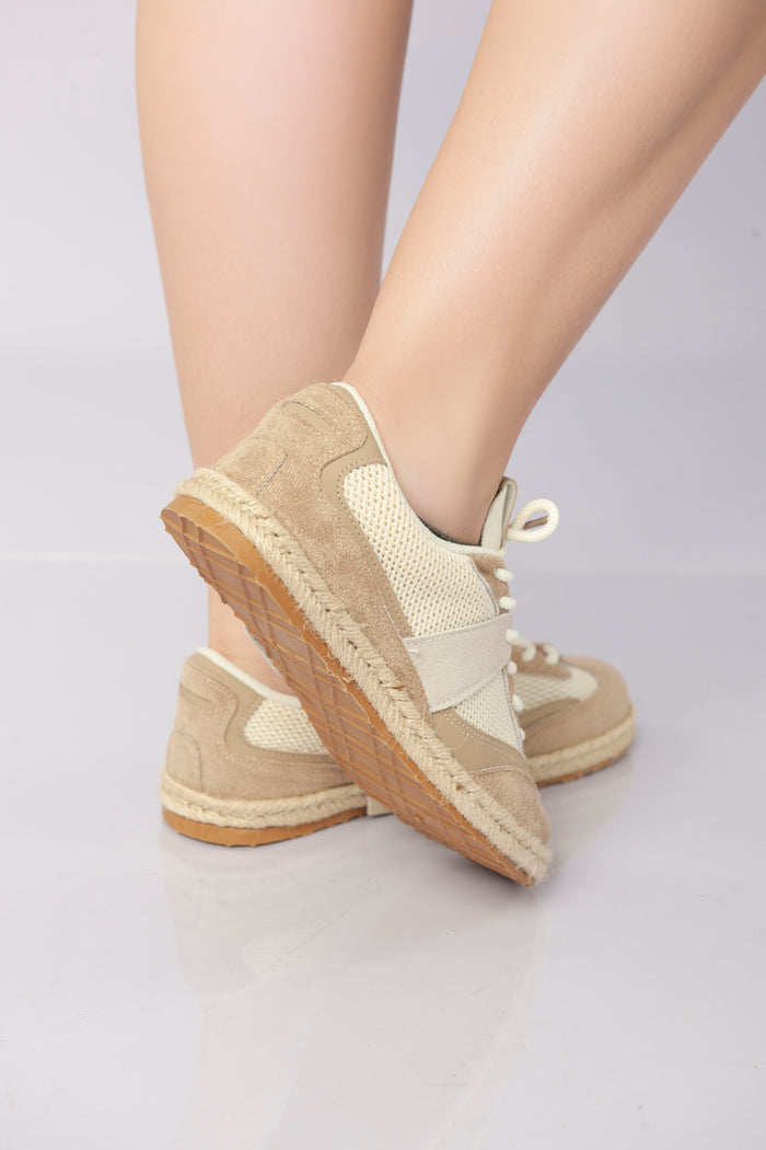 Bree Terra Loom Sneakers - Khaki