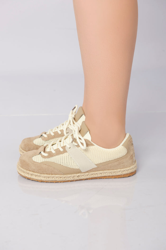 bree Terra Loom Sneakers - Khaki