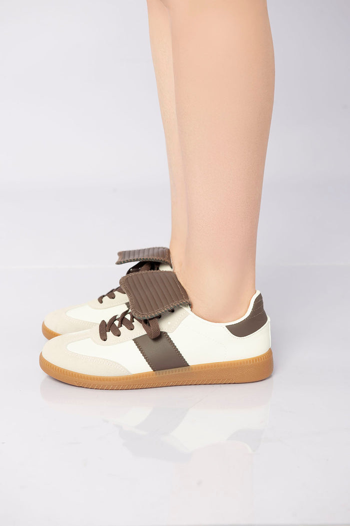 bree Urban Panel Sneaker - Brown