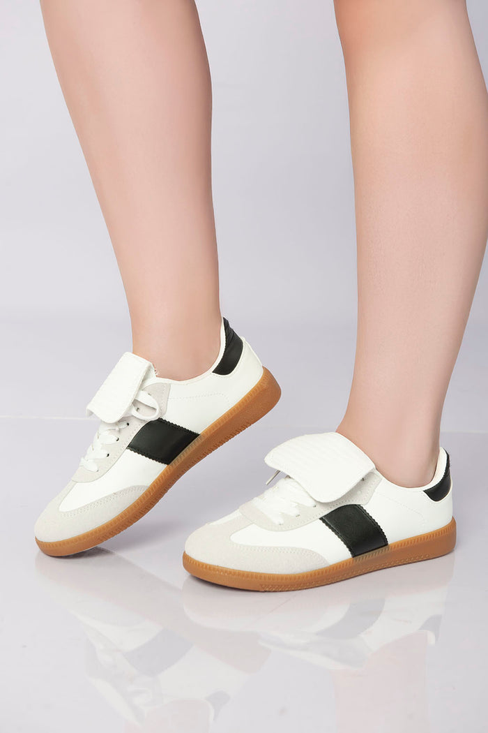 Bree Urban Panel Sneaker - White