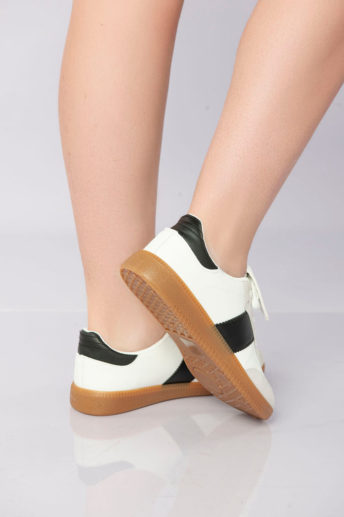 Bree Urban Panel Sneaker - White