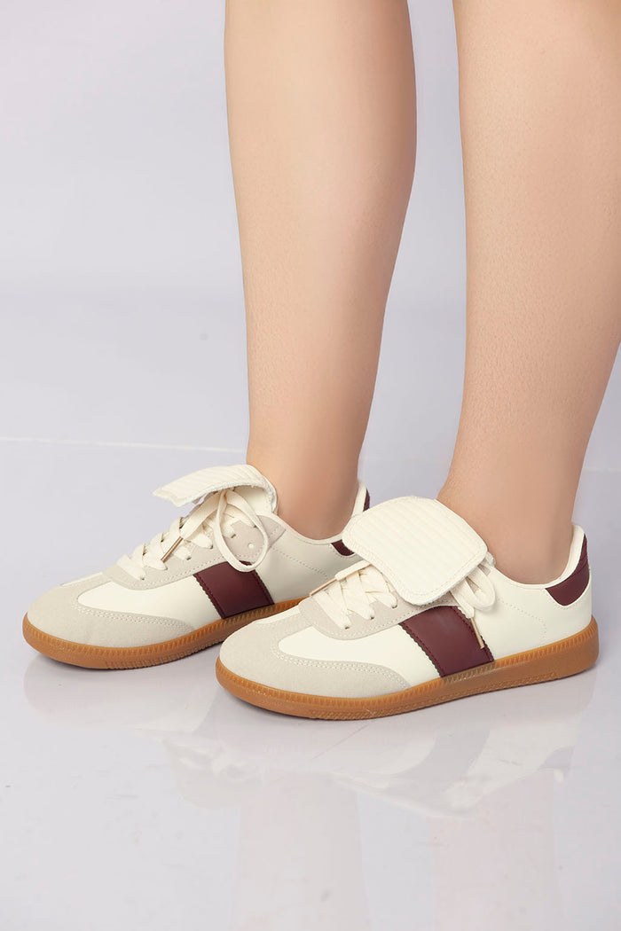 Bree Urban Panel Sneaker - Wine
