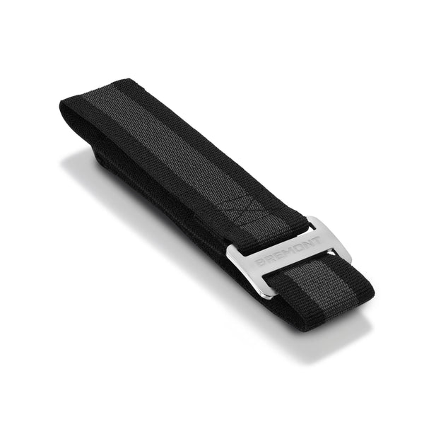 Bremont Black & Anthracite NATO Strap Steel