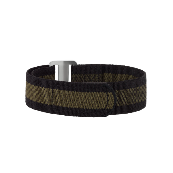 bremont Black & Green NATO Strap Steel