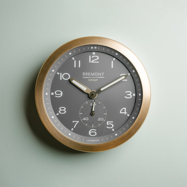 bremont Fawley Broadsword Bronze Wall Clock