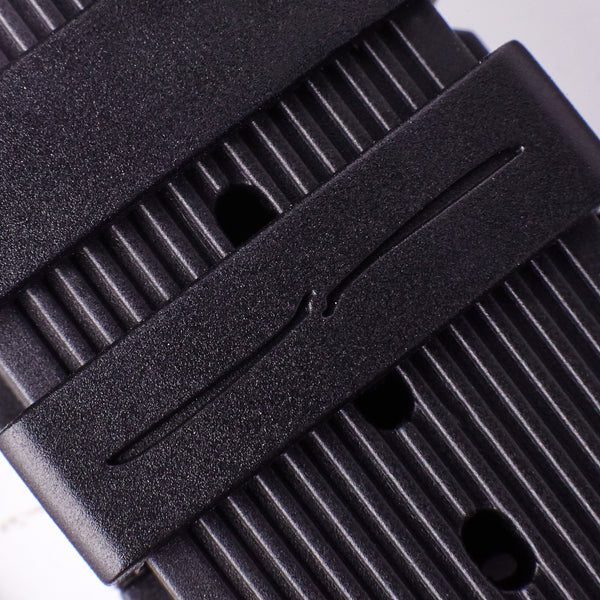 Bremont Integrated Rubber Strap - Black
