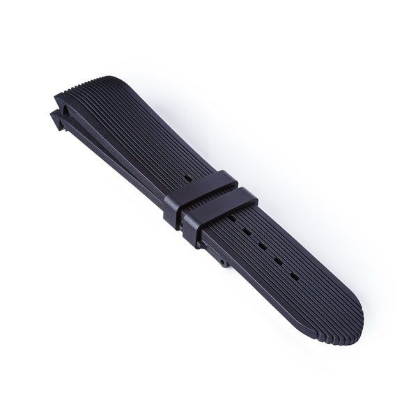 bremont Integrated Rubber Strap - Black